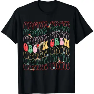 Funny OBGYN Nurse Reindeer Speculum Christmas Xmas Outfit T-Shirt, 100% Cotton, Single Side Printed, Black Short Sleeve T-shirt, 1 pc, Christmas Halloween Thanksgiving Gift