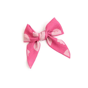 Draven Pink Ghost CLIP BOW Halloween Hair Accessory Matching Gigi and Max