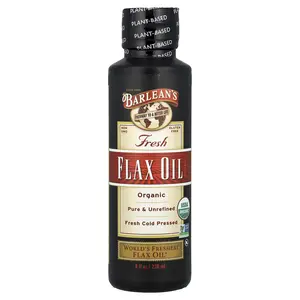 Barlean's Organic Flax Oil, 8 fl oz (236 ml)