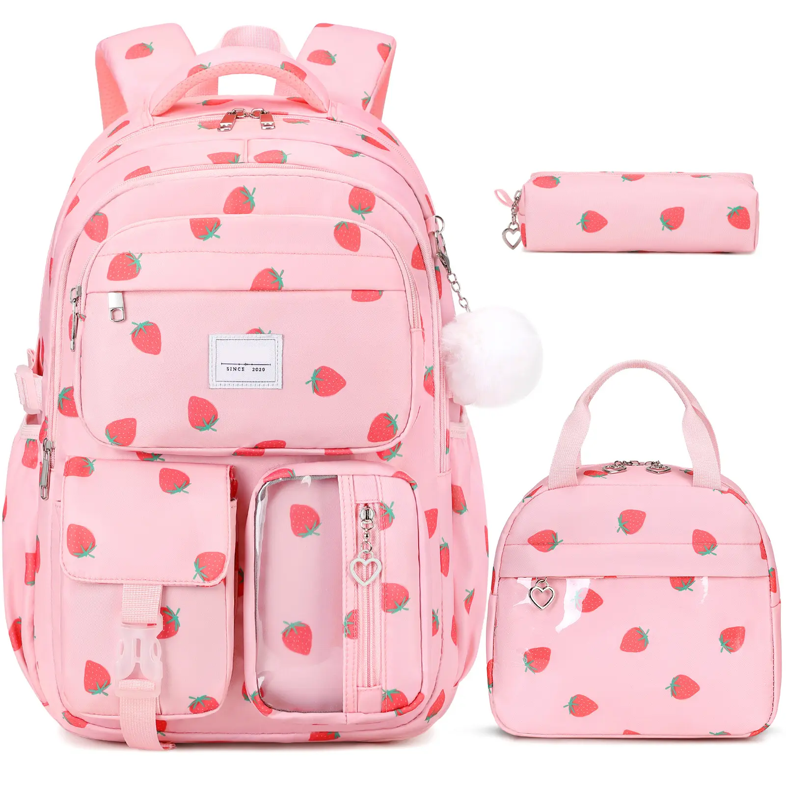 Everyday Backpack and 3PCS Bag Set? 3 in 1 Backpack Set - Backpack, Lunch Bag & Pencil Pouch  main image 2