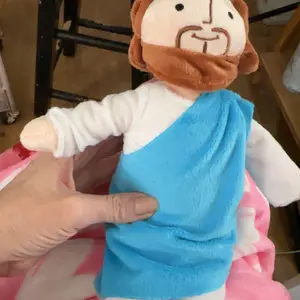Jesus and Mary Plush Dolls for Kids, Catholic Easter Gift, Stuffed Toy Design, Mommy Mia Doll, Religious Gifts, Soft Stuffed Figure