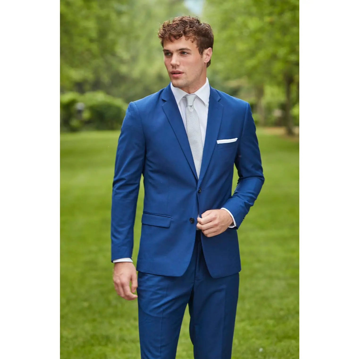 "Athens" Cobalt Suit Jacket (Separates)