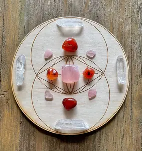 Mary Magdalene Crystal Grid Kit Set