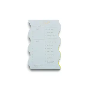 Wavy Daily Notepad - Cloud
