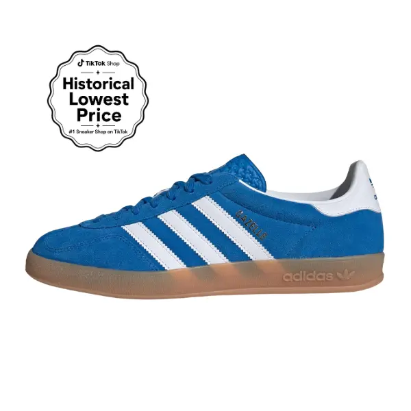 Adidas Gazelle Indoor Casual Trainer, Men's/Women's Sports Footwear, Stylish Sneaker, Shoe, Sports Shoes, Suede, Retro, Eu 39, Training, Closed, Runs Large, Eu 40.5, Classic, Athletic, Round Toe, Sporty Chic