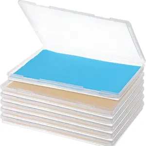 Transparent A4 File Organizer with Lid, Portable Project Box, Desk Paper Holder, Plastic Storage Box, Document Magazine Rack, Multi-Functional Box, Paper Organizers