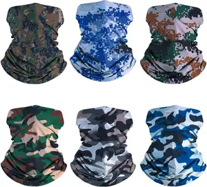 6-Pack Balaclava  Mask for Men & Women - UV Protection  Gaiter, Multi-Use Cycling Mask & Breathable Headband