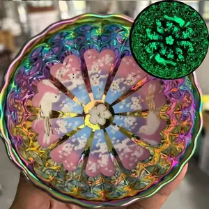 The golden cup at the tip of one's eyebrows brings joy