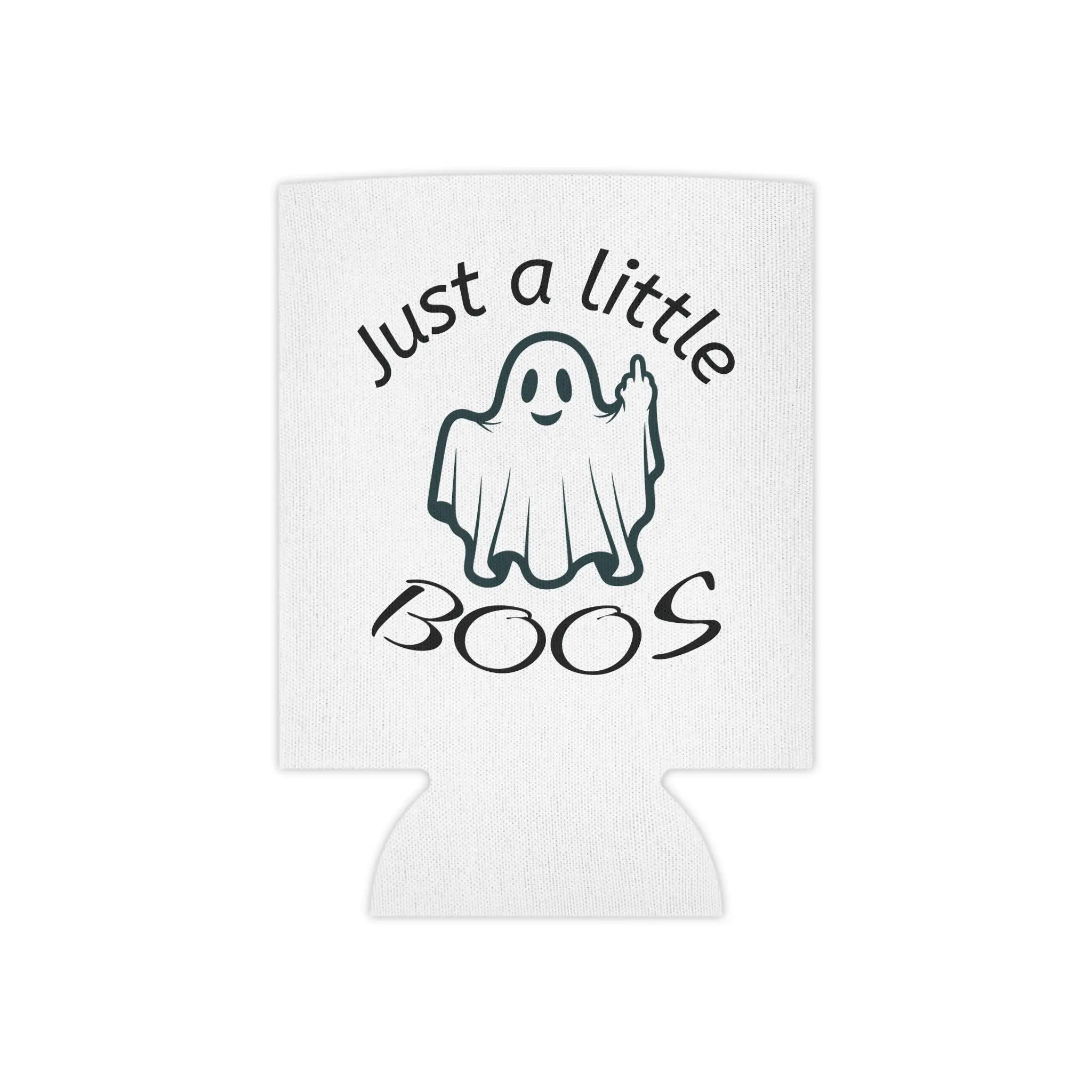 Just a Little Boos Can Cooler | Halloween Ghost Drink Koozie