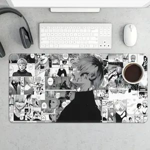 Ken Anime Large Gaming Mouse Pad - Spacious Surface for Comfortable Mouse Movement & Anime Design for Enhanced Gaming Experience