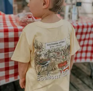 Cookout Crew Short Sleeve Youth Shirt, Trending Summer Shirt, Southern Hyde Clothing, Casual Cotton Tee, Birthday gift