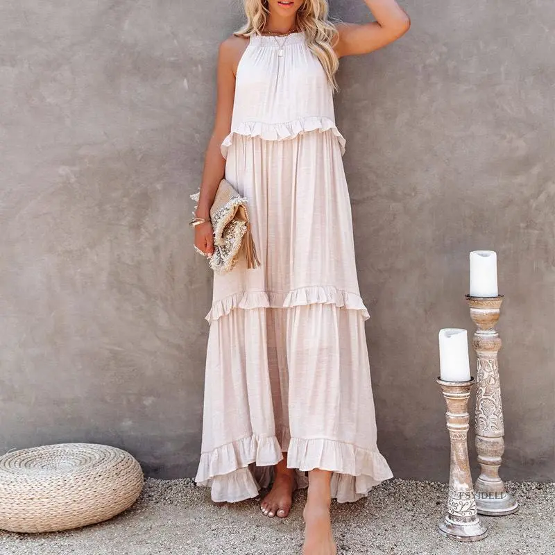 summer women's clothing new temperament long floor dress cake dress dress skirt women