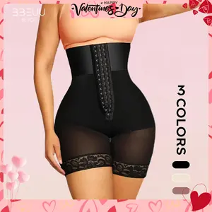 BBEUU S-3XL Women's BBL High Waist Girdle Shorts - Tummy Control Fajas for Flat Belly & Butt Lift - Must-Have Compression Shapewear - Comfortable, Elegant & Chic Style Womenswear body shapewear