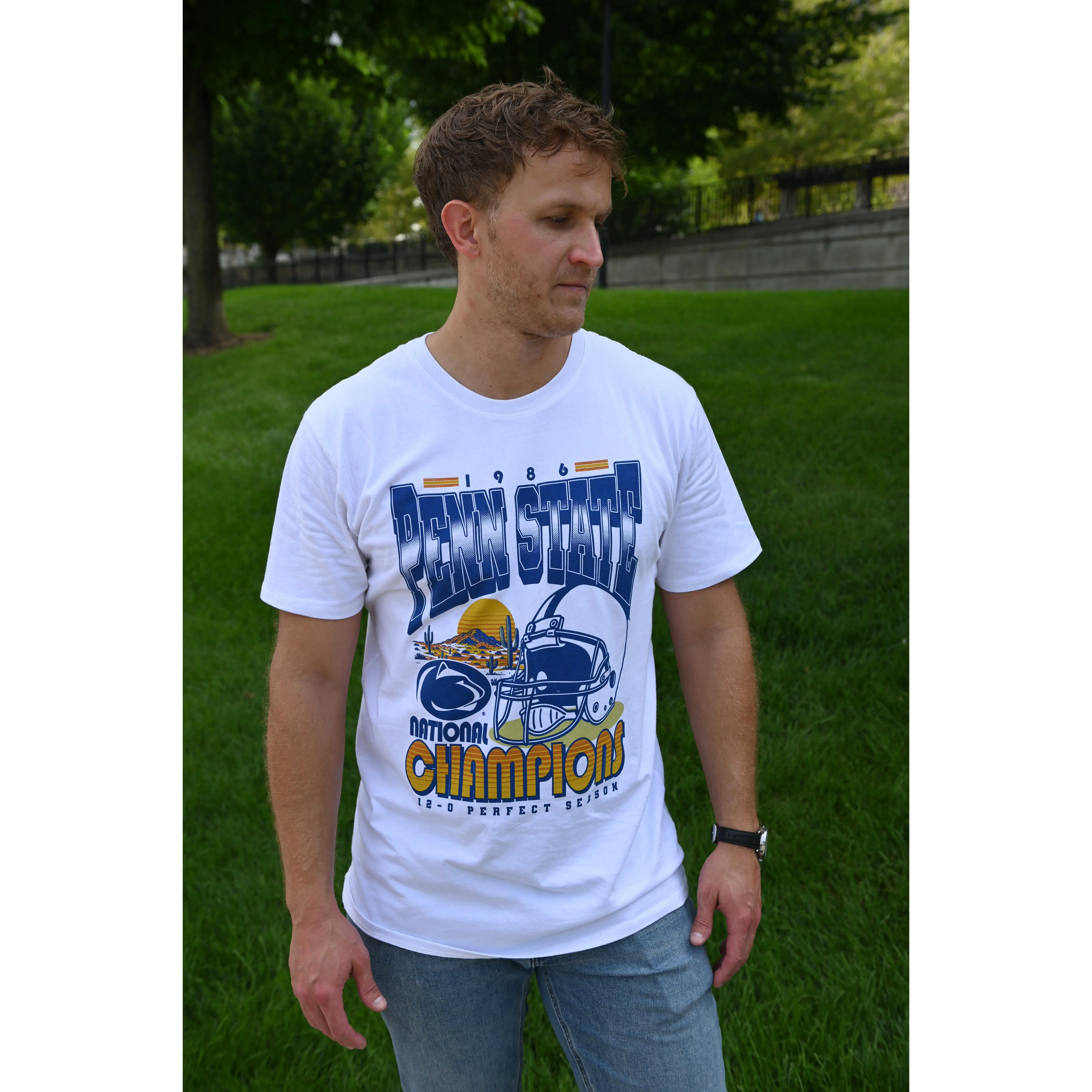 Penn State 1986 National Champions Cotton Tee