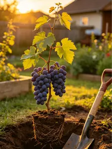 Sapphire Grape Sapling Seeds | Home Garden DIY | Unique Blue Grapes