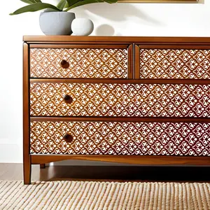 15 Pack Stencils for Crafts Painting, Reusable Cake Stencils Decorating Texture Stencils Background Stencil Floral Templates for Painting on Wood Furniture Card Canvas Paper Scrapbook