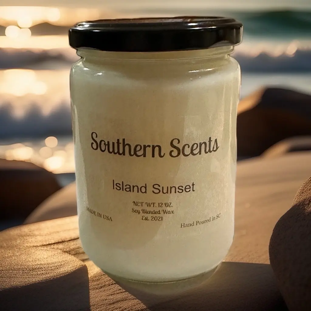 Southern Scents Island Sunset 12oz Candle