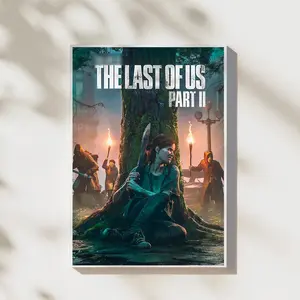 The Last of Us Movie Poster, Classic Vintage Movie Posters, The Last of Us Film Poster, Canvas Cloth Posters Artistic Decor Print Decorative Room