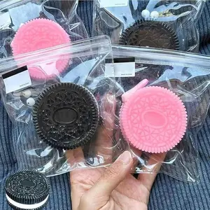 Handmade Silicone Stress Relief Squishy Toy Taba Squishy Dessert Kawaii Squishies PVC New Fidget Toy Stress Relieving Fur Ball OPP Packaging Gifts| Kawaii