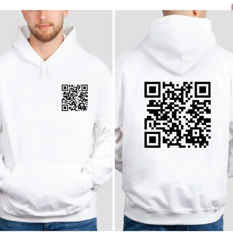 F You And Your Feelings QR Code Hoodie For Men For Women F You And Your Feelings QR Code Hoodie For Men For Women
