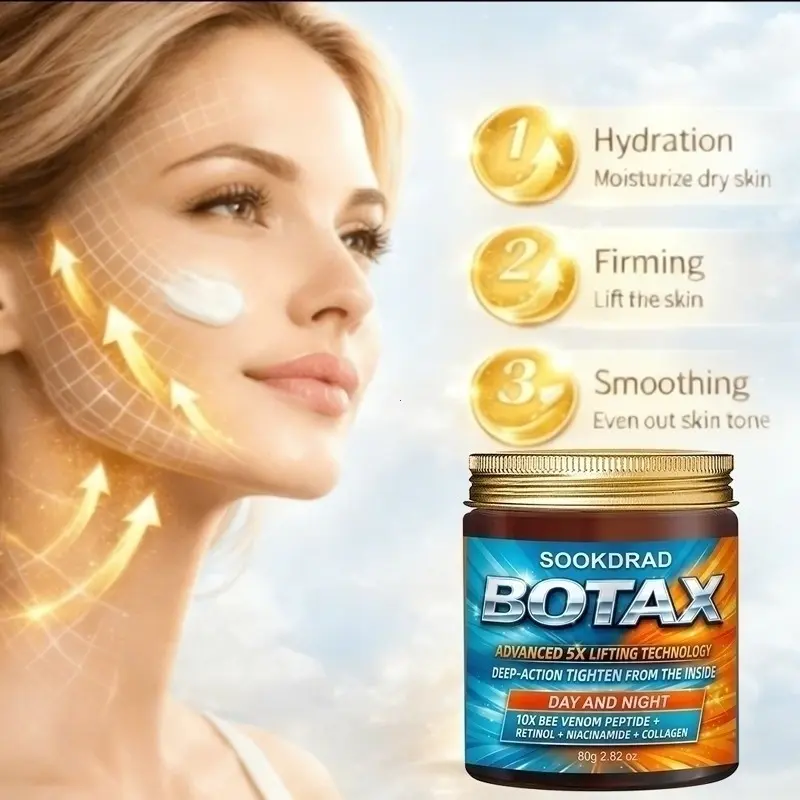 Botax Lifting Cream 80g, Collagen + Niacinamide, Deep Firming, Day and Night Use, Single Item Set, 24 Months Shelf Life