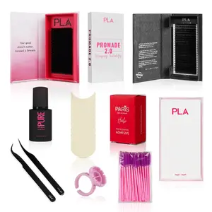 PLA Favorites Lash Extension Starter Bundle - Lashes, Adhesives, Tweezers and more!