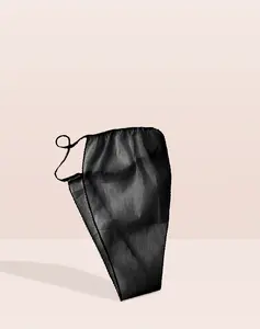 Disposable G-Strings | Professional Tanning Essentials Women's Black Plain Pattern, 50 Pack, One Size Fits Most, Minimalist Disposable Panties for Spray Tan Treatment, No Tan Lines, Disposable Underwear for Tanning Salon, Mobile Spray Tan,