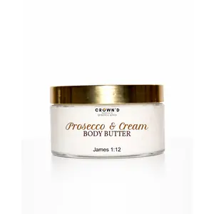 Prosecco & Cream Body Butter - Moisturizing Cream for Soft Skin