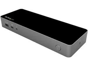 StarTech.com Black & Space Gray DK30C2DPPD Dual 4K Universal Laptop Docking Station - USB-C / USB 3.0 - 60W PD