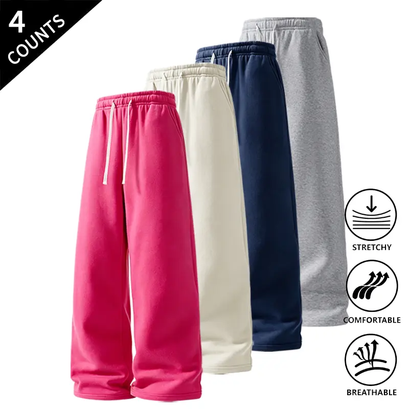 Rose red + Apricot + Navy blue + Light gray