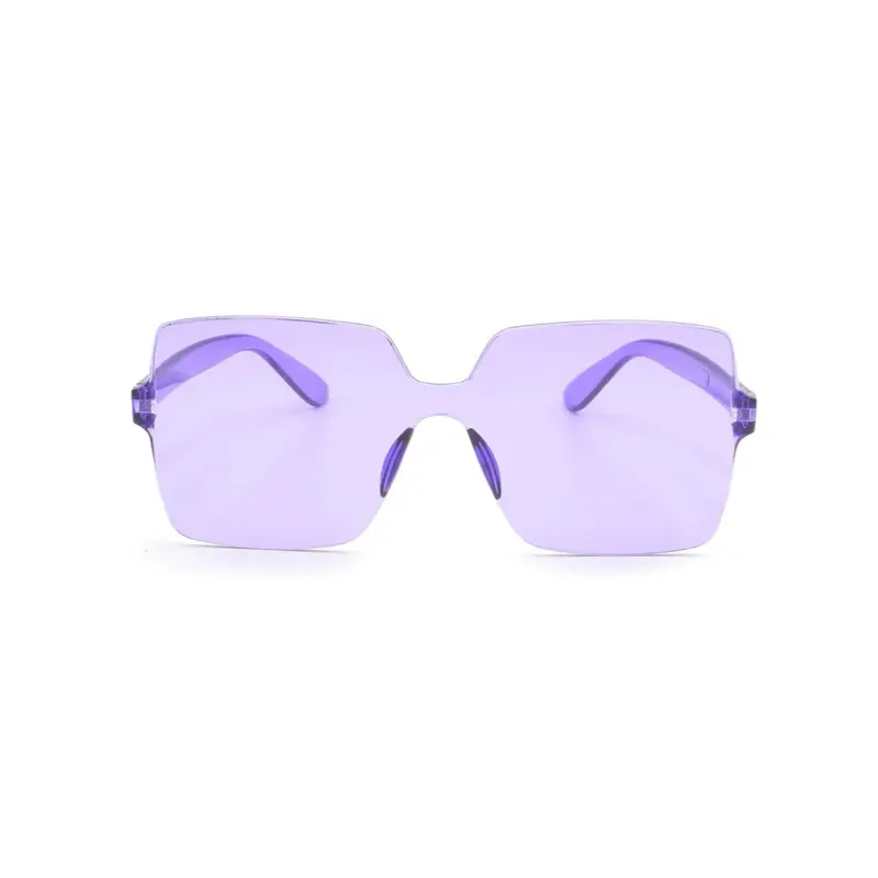 Lavender Dream Rimless Sunglasses