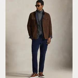 Polo Ralph Lauren - Reversible Suede-Taffeta Shirt Jacket