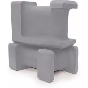 Yoga Blocks Relieve Wrist Pain Improve Comfort and Grip Contoured Design for Pilates Exercise Balance & Stretching