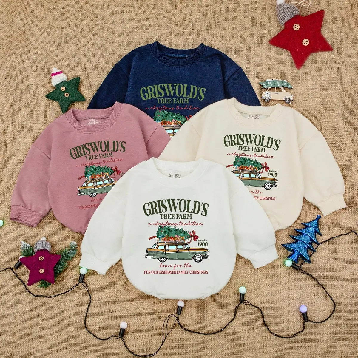 Griswold Christmas Baby Outfit, First Christmas Bodysuit, Newborn Christmas Bubble Romper, Baby Christmas Clothes, Baby Shower Gift