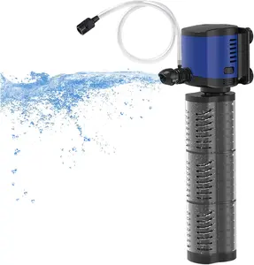 TARARIUM Submersible Aquarium Filter Pump - 260GPH Powerful Wave-Maker for 35-75 Gal Fish/Turtle Tanks, Small Ponds, Fountains - Saltwater & Freshwater Compatible