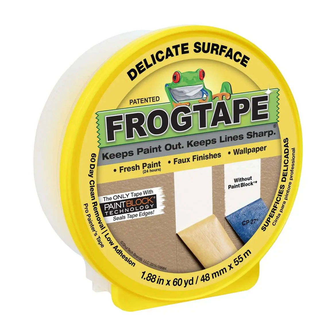Frogtape CF 160 YLW-48mm x 55m (1.88 in.)