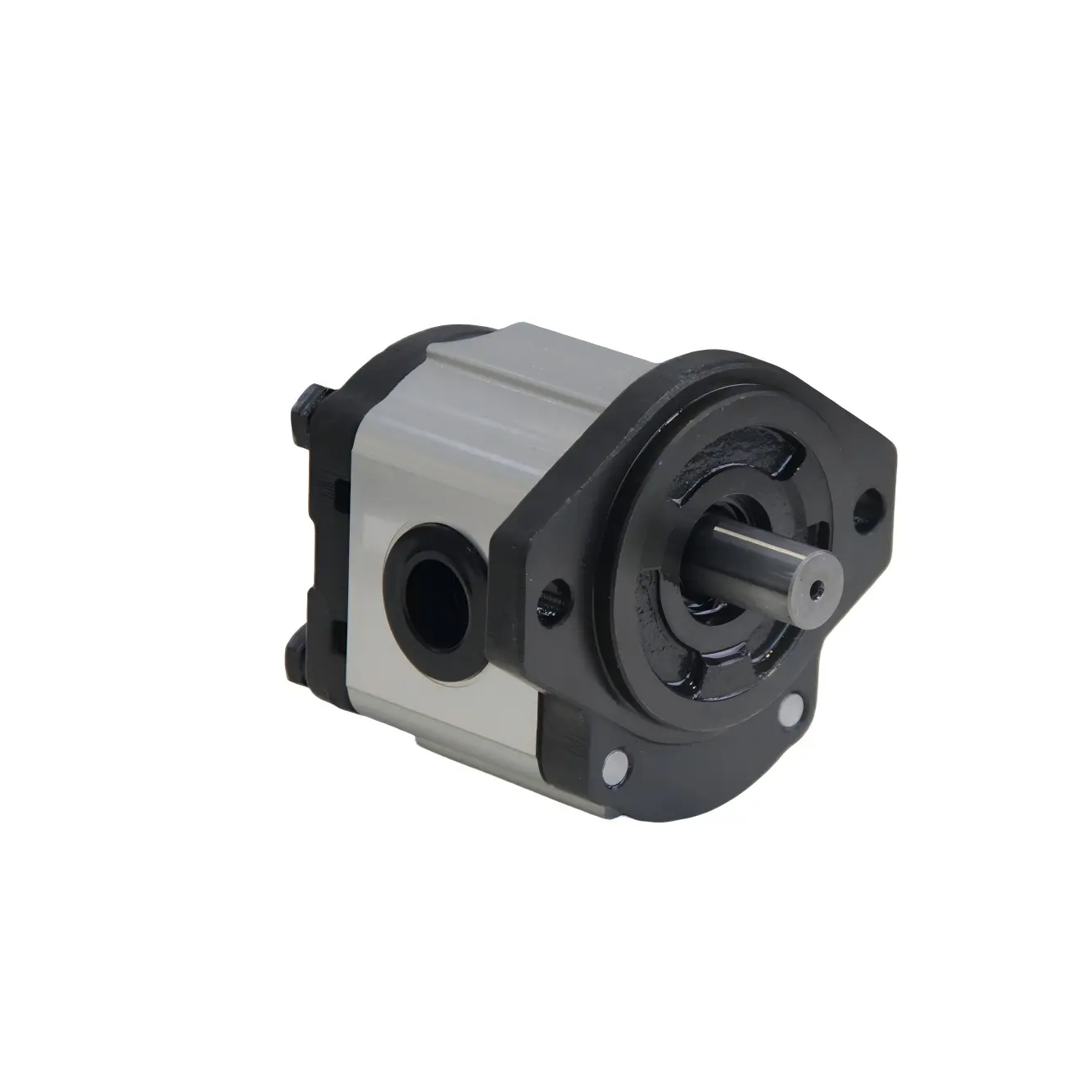Cast Iron Hydraulic Gear Pump - 8.45GPM, 3/4" Keyed Shaft, CW Rotation, SAE A-2 Bolt Mounting, High Viscosity Hydraulic Oils Compatibility, Efficient Operation (SKU14-GPM2FC016GK305), 3/4" Shaft