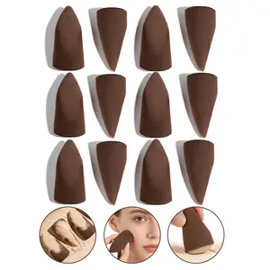 Maange 12-Piece Multi-Functional Makeup Sponges, Professional Cosmetic Tools, Ideal for Foundation Application, Durable Design