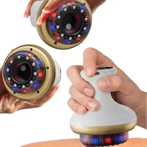 Electric Cupping & Gua Sha Massager, 3-in-1 Cellulite Remover for Legs, Lymphatic Drainage Massager with 9-Level Suction,Portable Body Sculpting Machine