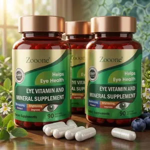 1 - 3 Pack Lutein and Zeaxanthin Eye Vitamins with Vitamin C Vitamin E Zinc and Copper for Vision and Eye Health Support for Adults and Seniors 90 Capsules