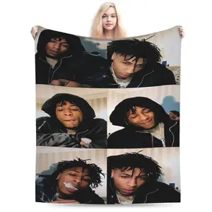 Youngboy Creative Inspiration Design Super Soft Flannel Blanket, Warm and Comfortable Living Room Office Sofa Travel, Multi-purpose Home Decoration It is an excellent gift for children, family and friends