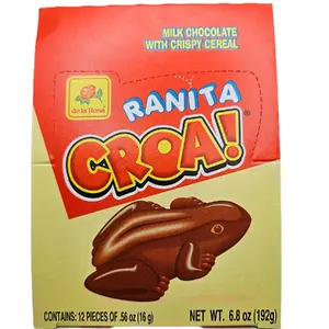 RANITA CROA - Milk Chocolate with crispy cereal 12 pieces display box