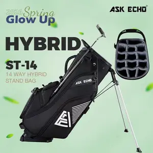 Ask Echo Golf 2025 ST-14 Way Full Length Dividers Hybrid Stand Bag