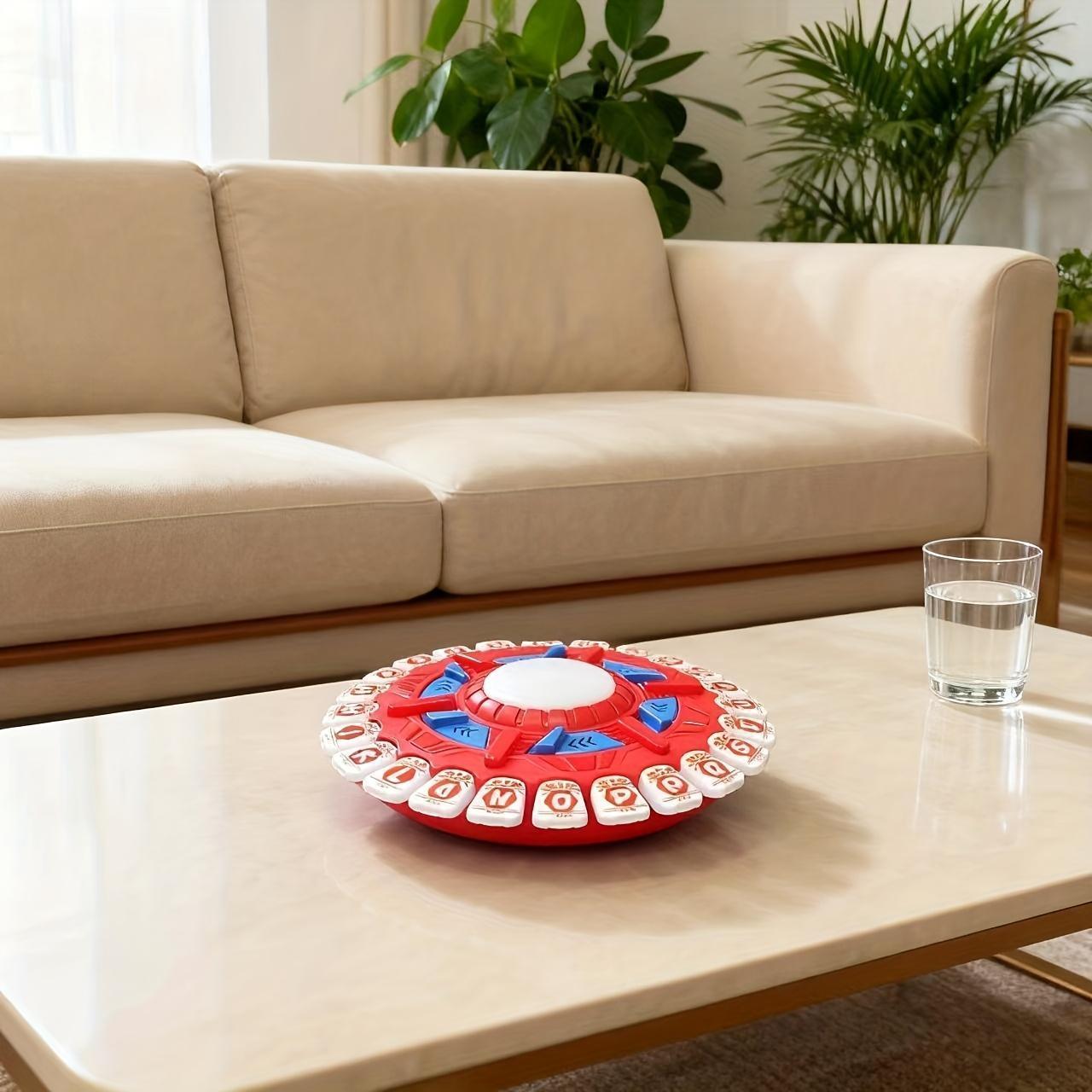 New 24-Key Fun Fast-Paced Alphabet Game, Spanish Alphabet Version, Halloween Christmas Party Interactive Tabletop Game, Crazy Alphabet Educational Board Game