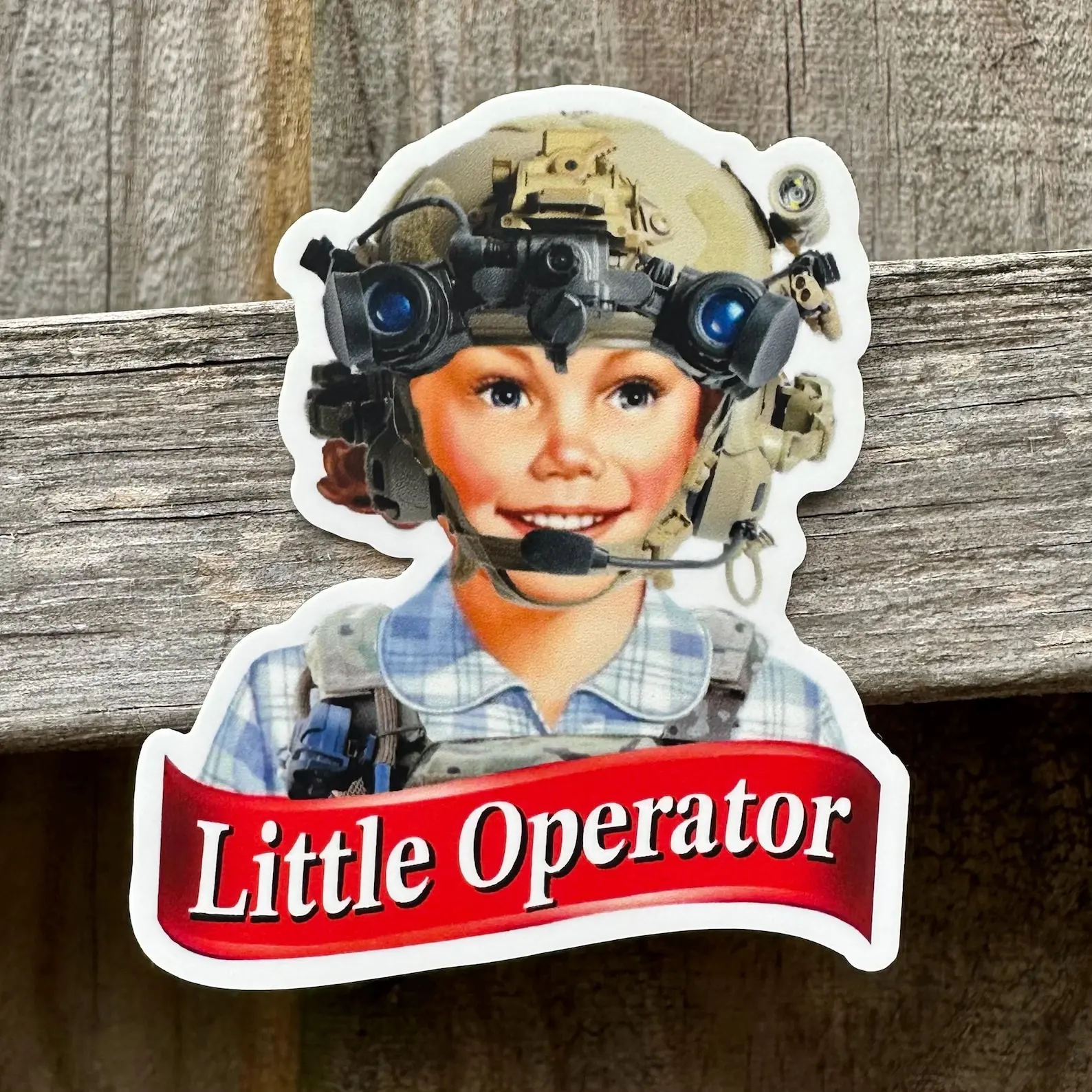 Little Operator Sticker Sticker, Hard Hat Sticker, Blue Collar Sticker, Construction Sticker, Hard hat stickers, lunchbox sticker, Journeyman sticker, 409 carpenters, working class, carpenters stickers, union stickers