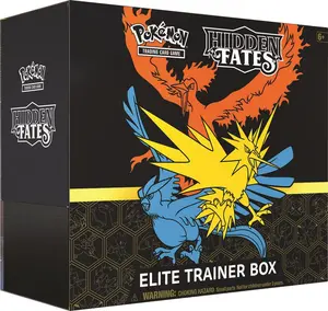 Pokémon - Hidden Fates - Hidden Fates Elite Trainer Box *Live Rip*