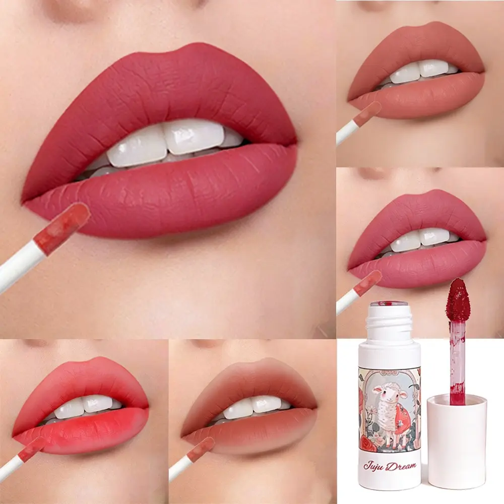 Long Lasting Matte Hydrating Lip Gloss, Moisturizing Lip Tint, 1 Count Moisturizing Lipstick, Suitable for All Occasions Lip Makeup, Girls and Women Makeup Accessories, Cosmetic, Hydrate