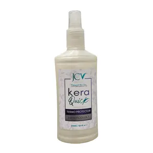 JCV KeraQuick Professional Hair Repair & Heat Protector 9 in 1 - 8.4 fl oz - Repairs Damaged Hair, Intense Hydration, Controls Frizz, Instant Shine, Strengthens Hair Fiber