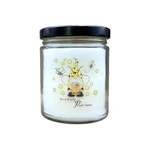 Bumble Bee garden gnome 9oz Soy Blend Candle