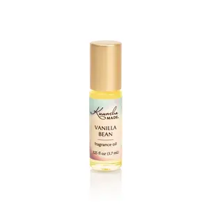 Kuumba Made Vanilla Bean Fragrance Oil Roll-On 0.125 fl oz (3.7ml) | Rollerball Perfume | Alcohol Free, mimi oil perfume